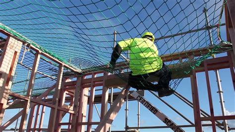 safety net systems must be drop tested|fall safety net installation requirements.